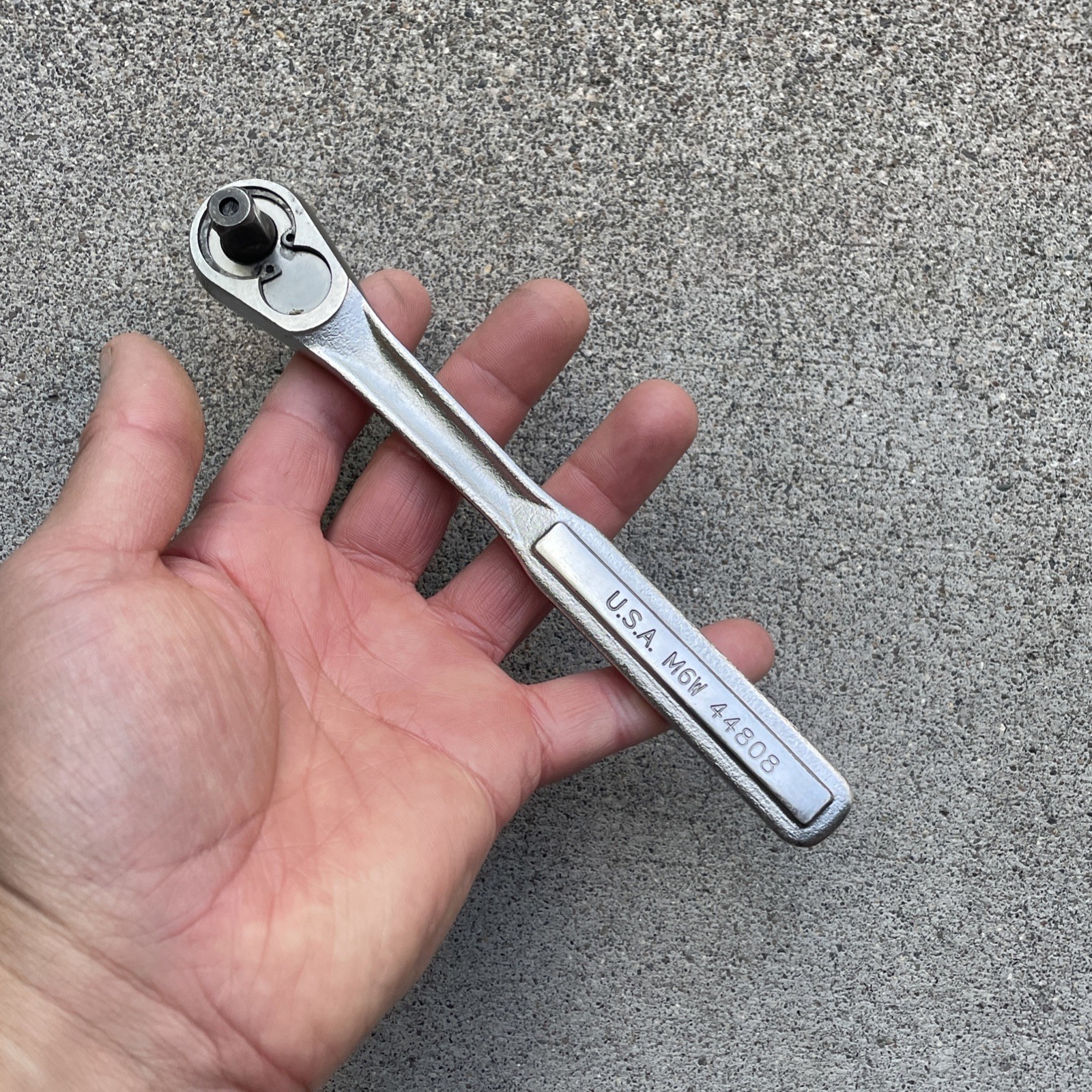 Craftsman M6W 44808 3/8” Drive Ratchet w/ Quick Release Made in USA