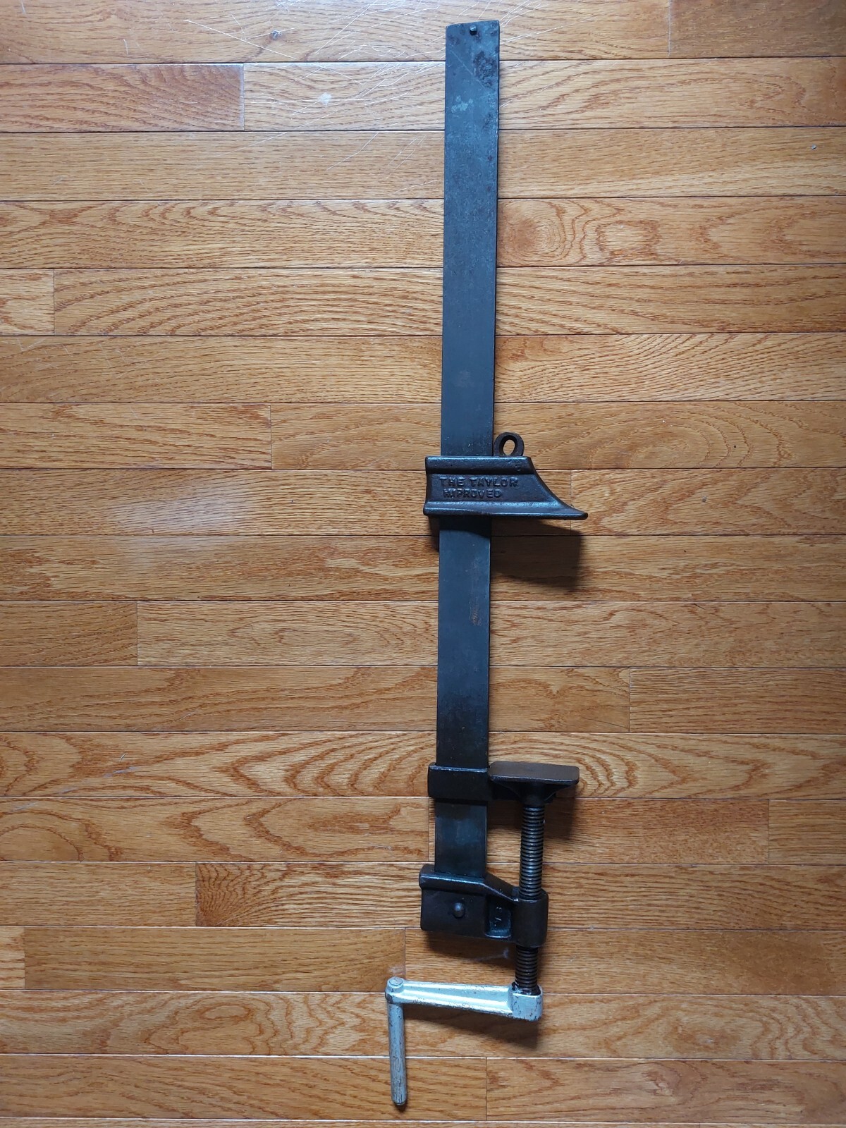 THE TAYLOR IMPROVED USA Heavy Duty LG Bar Clamp ~ 30″ (Bar + Handle) ~ Antique