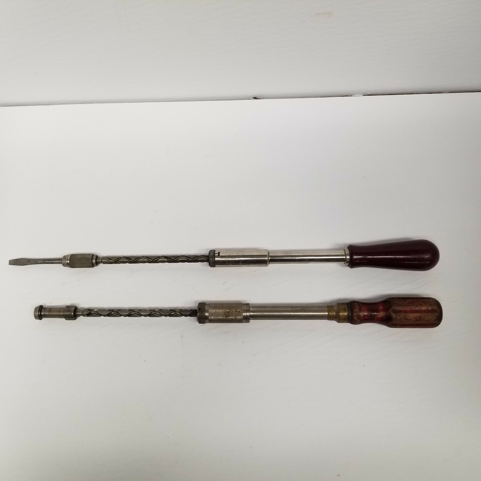 Vtg Yankee No. 130A & Craftsman Ratcheting Screwdrivers, Carpentry, Woodworking