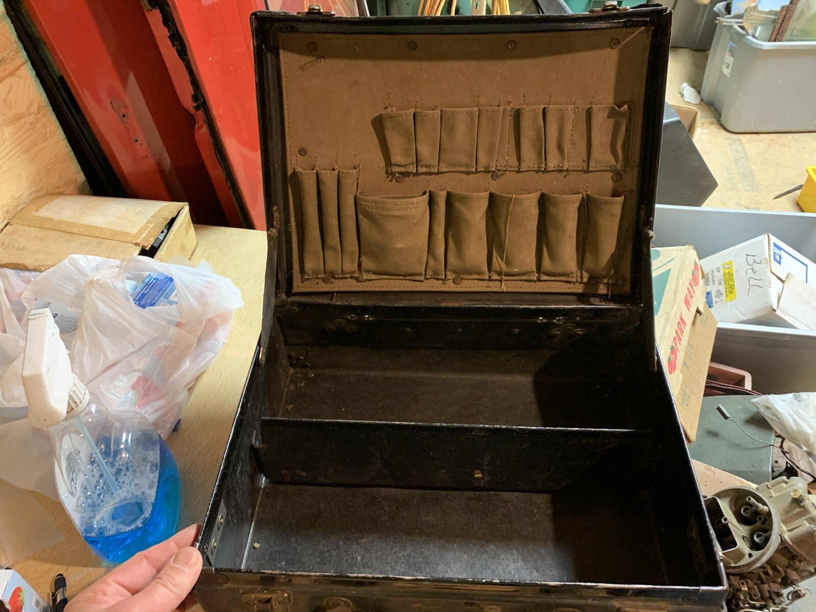 Bell System B Linemans Toolbox Case 1940’s ??