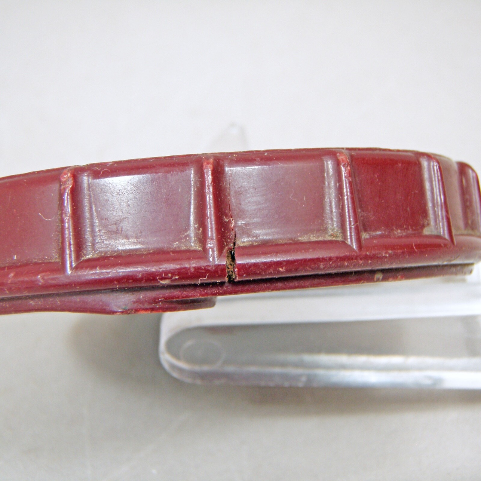 HTF Vintage ROE Dial-50 Tape Measure – Patent Applied For – Good Used Condition