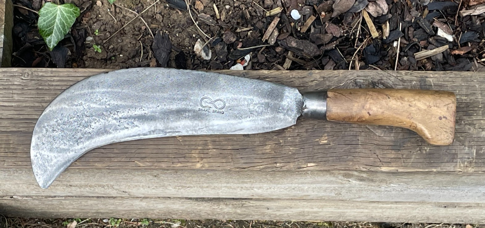 Vintage Snake Brand 10″ Billhook Slasher Hedgelaying Garden Tool