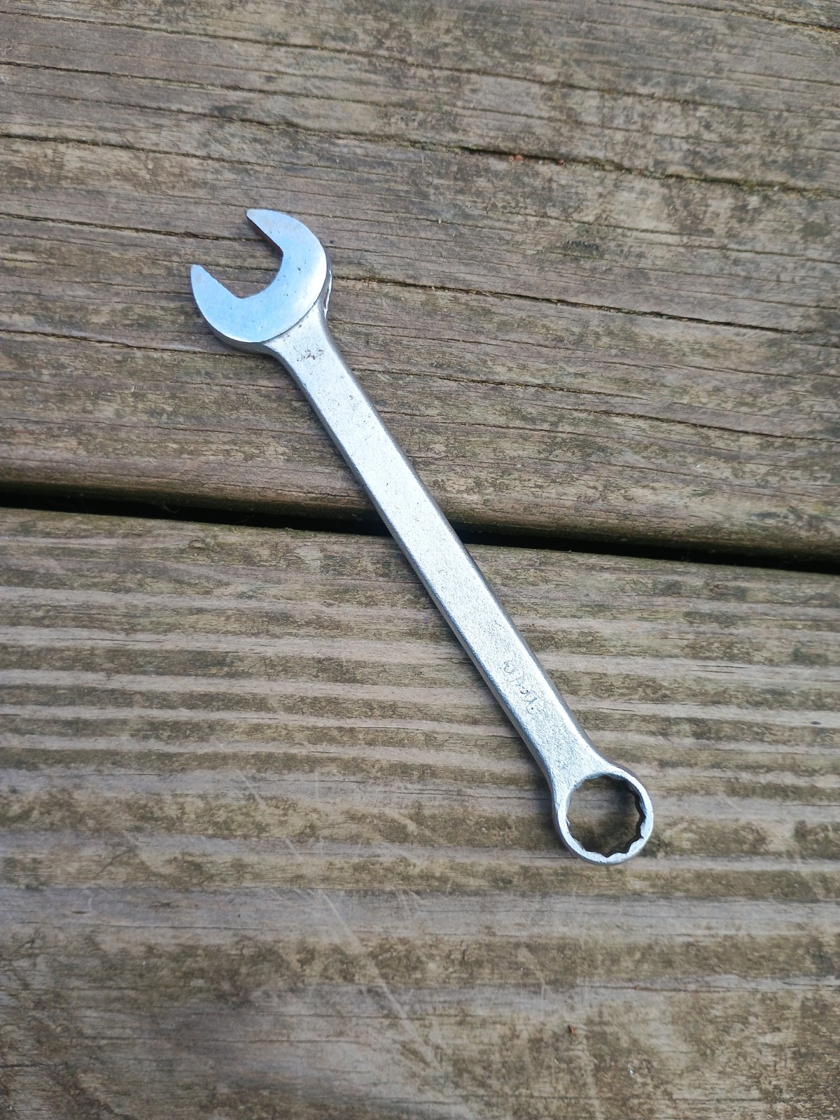 Vintage Tru-Test 7/16″ 12 Point Combination Wrench T6114 USA 5″ Long