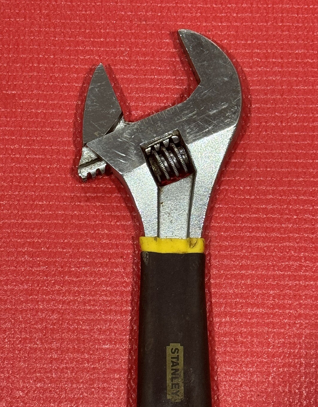 Vintage Stanley 85-762 Adjustable Wrench Crescent Wrench 10-1/2″