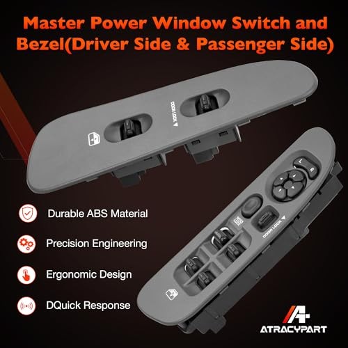 56049805AB Master Power Window Switch and Bezel(Driver & Passenger Side) Grey