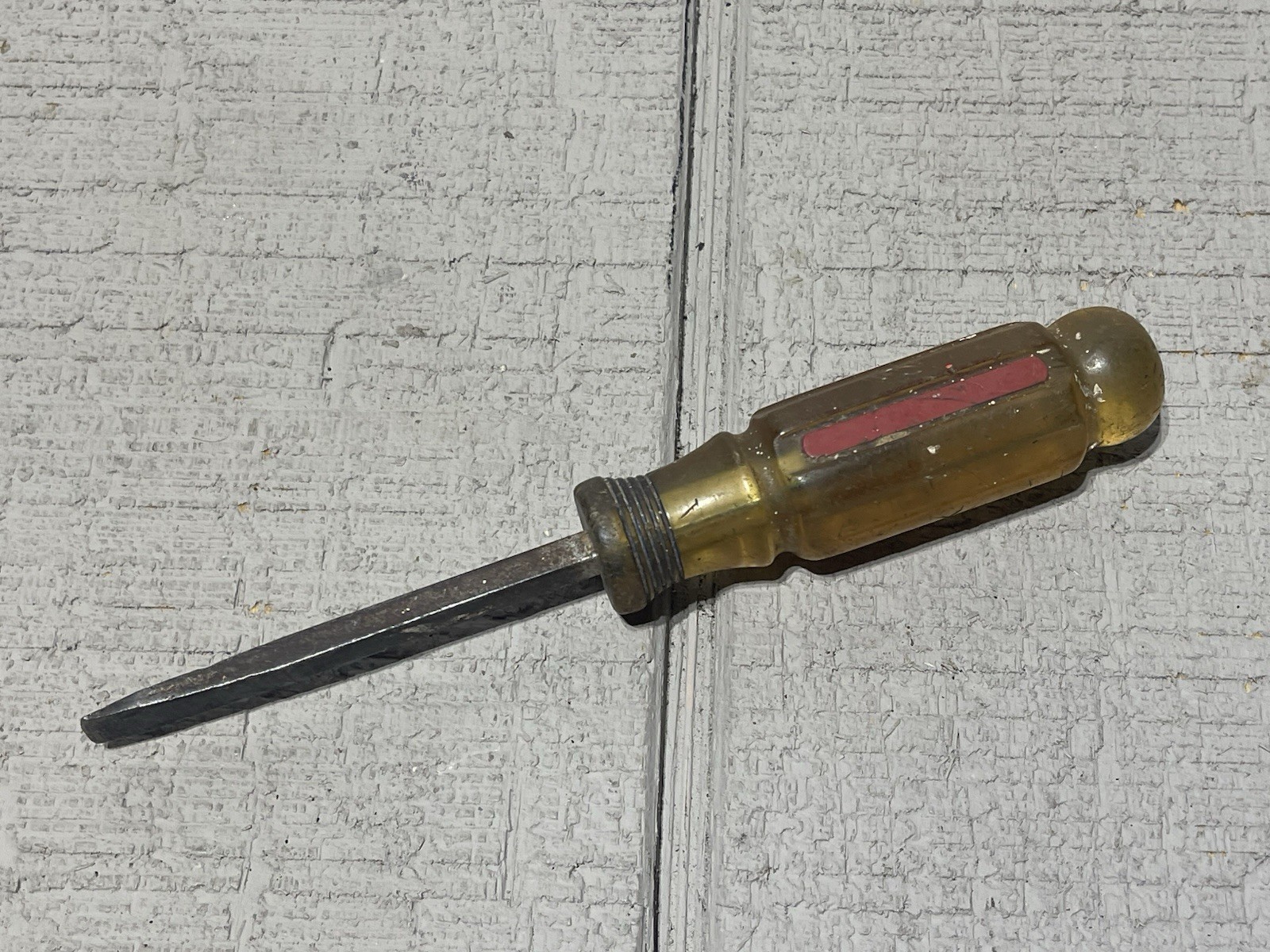 Craftsman Vanadium G Slotted Flat Tip Screwdriver Square Shaft VTG