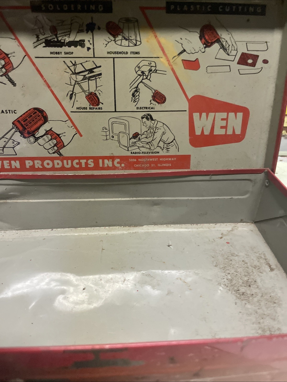 Vintage WEN Products Inc Soldering Gun Kit Model 199 w/paperwork