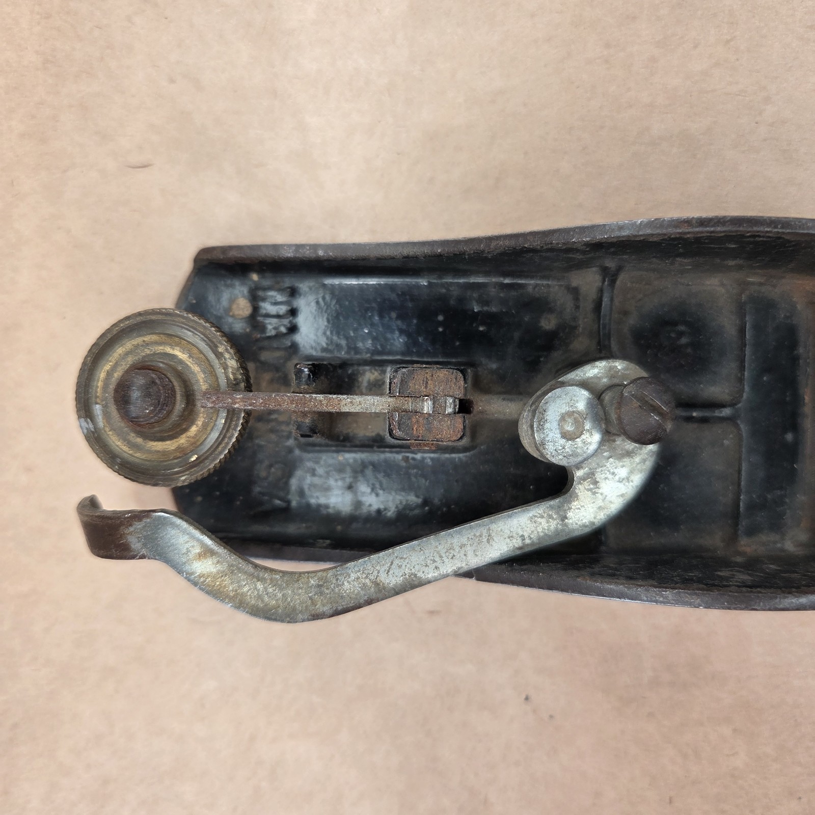 FOR PARTS: Vintage Stanley No. 9 1/4 Block Plane – Body & Brass Knob Only