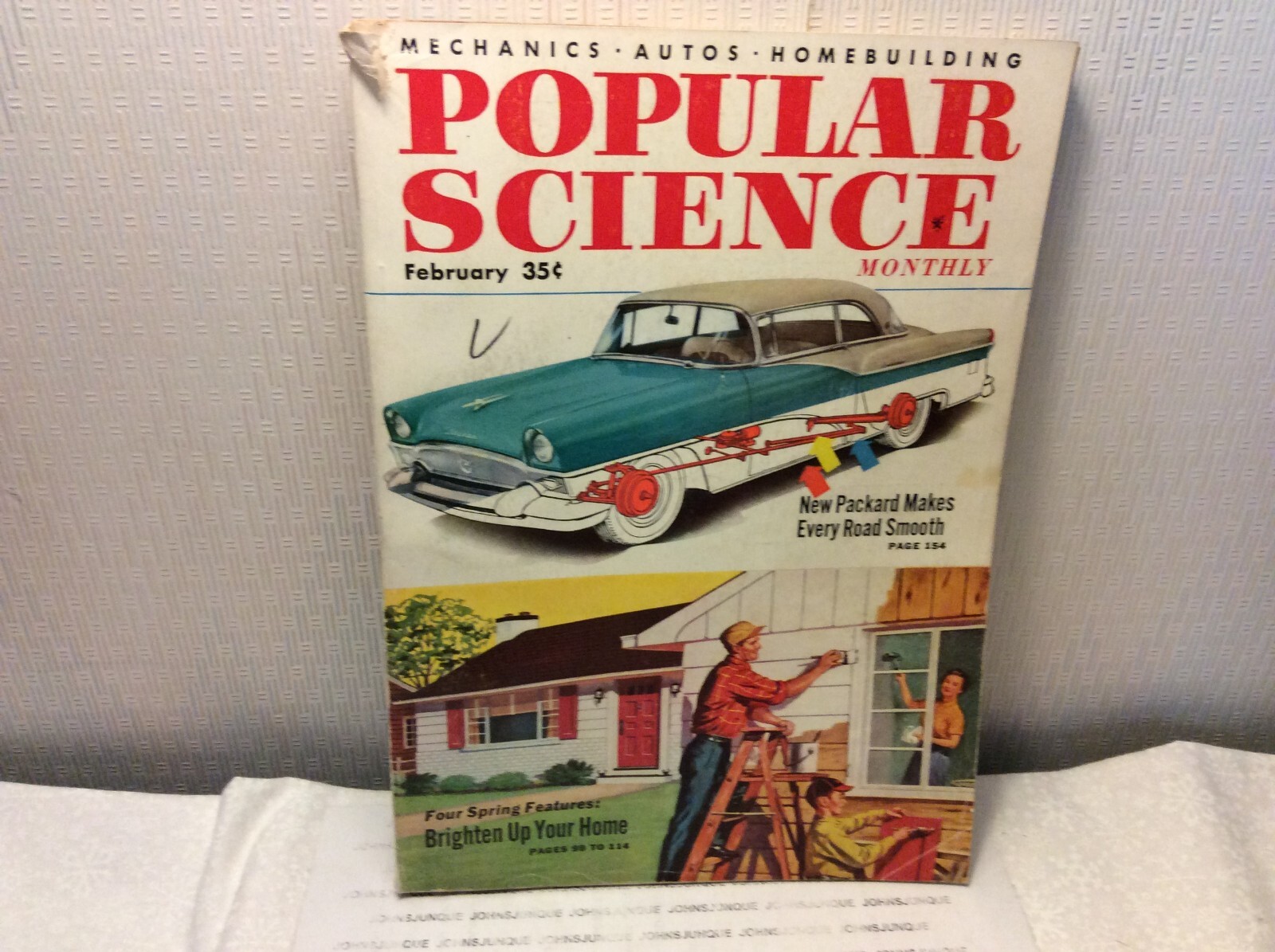 POPULAR SCIENCE MONTHLY February 1955 From my personal collection 304 Pages