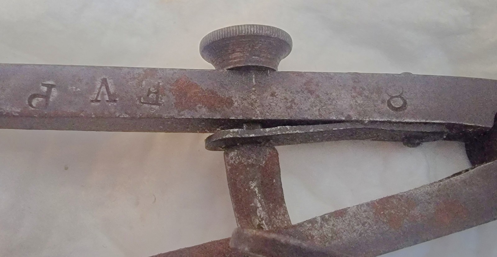 VINTAGE PECK STOW & WILCOX P. S. & W. Co. ADJUSTABLE COMPASS DIVIDER No 8