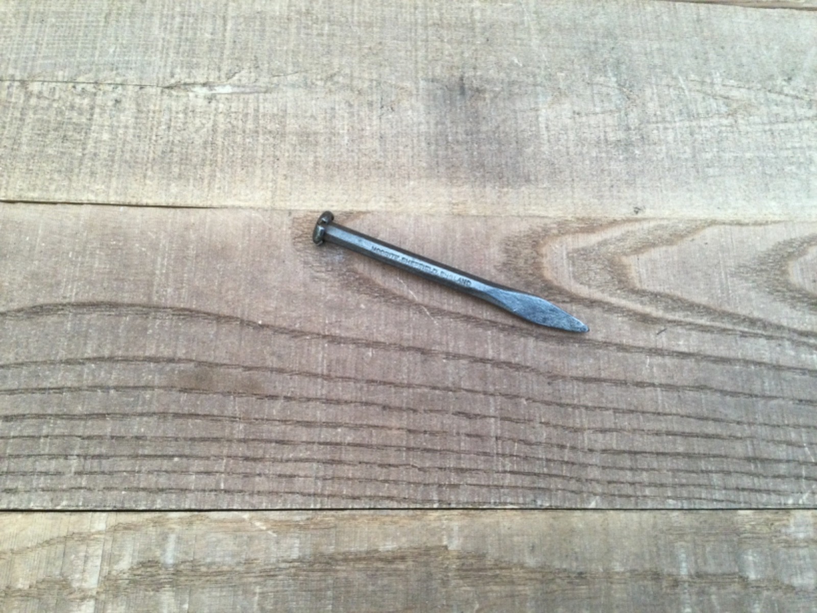 Vintage Moorite 1/8 in Stone Masons Detail Chisel Stone Chisel