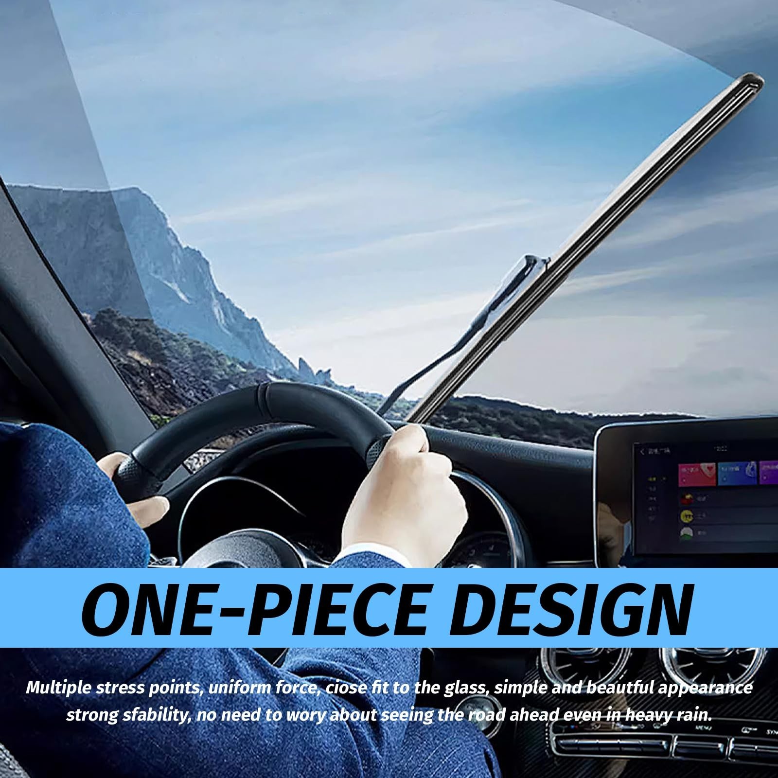 22″+22″ Windshield Wiper Blade Replacement Kit for 2014-2018 Silverado / 2014…
