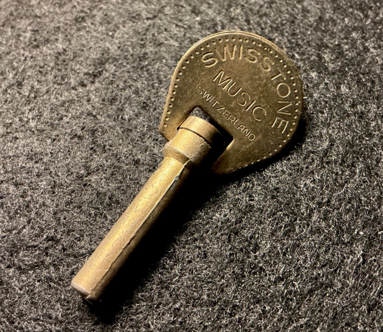 Vintage SWISSTONE Music Box Key – Switzerland
