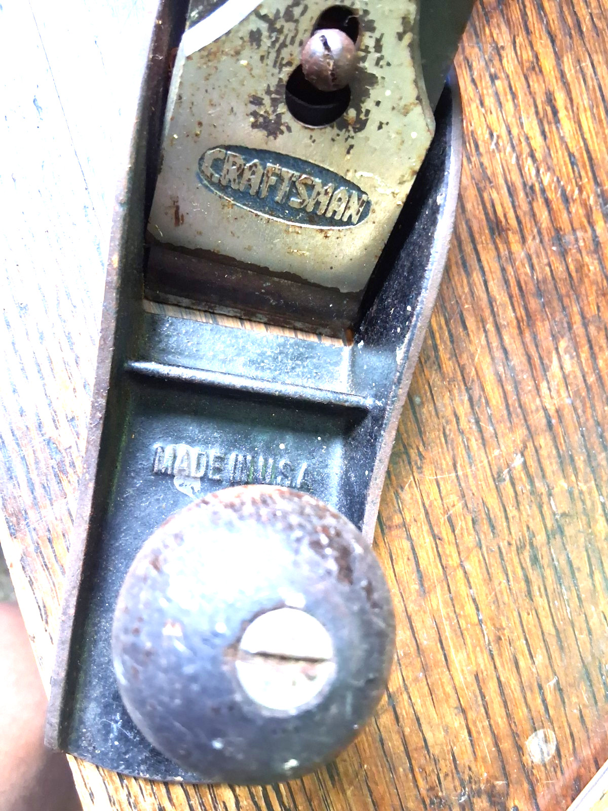 Vintage CRAFTSMAN 14″ Jack Wood Plane No. 5 w/Corrugated Bottom Very Good