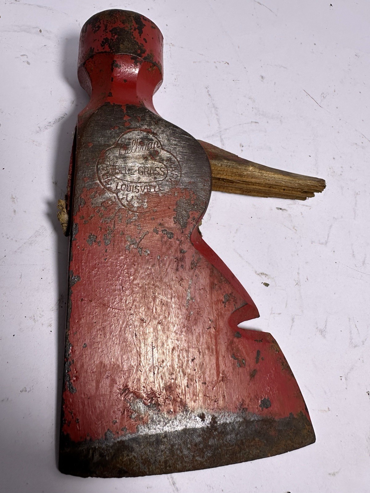 Belknap Blue Grass BG47-2 Carpenter Half Hatchet Vintage Louisville KY