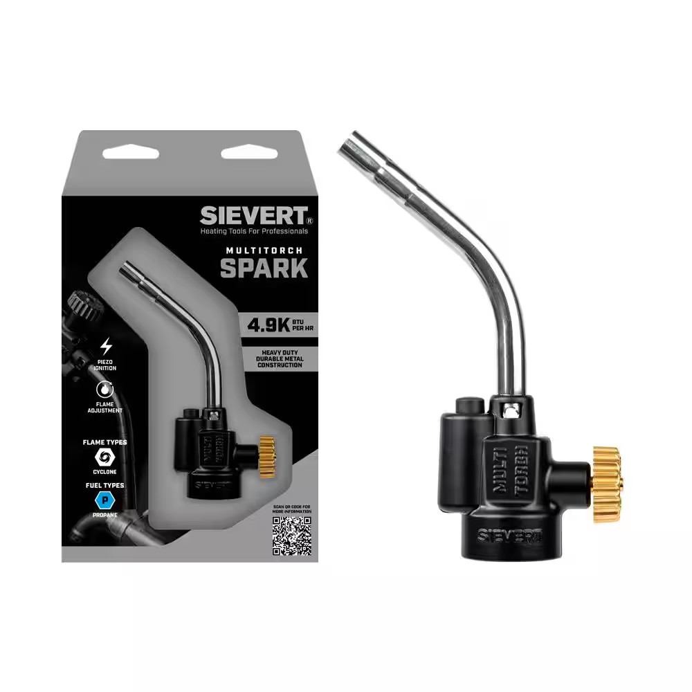Multitorch Propane Gas Spark Burner Tip (Fuel Not Included)