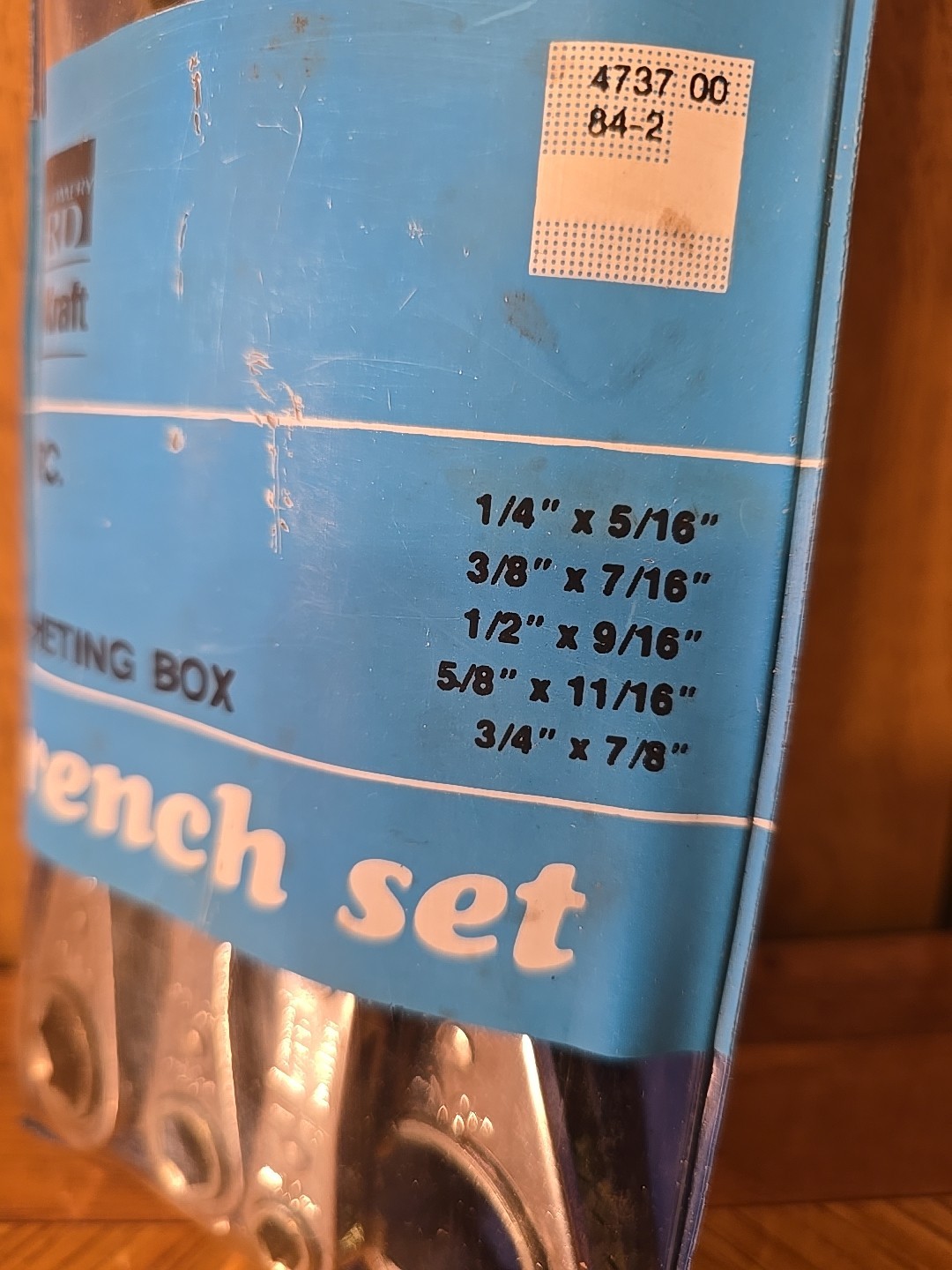 Vintage Powr-Kraft 5 Pc. Box-End Ratchet Wrench Set – MINT