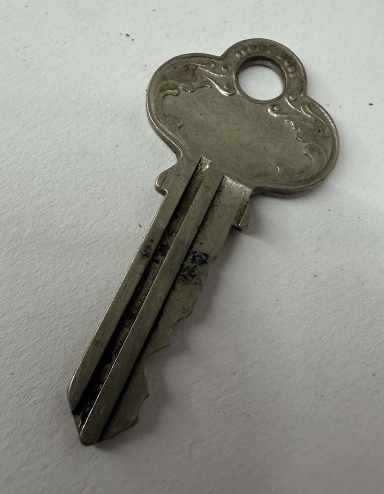 Vintage Antique P.F. Corbin Key Very Detailed