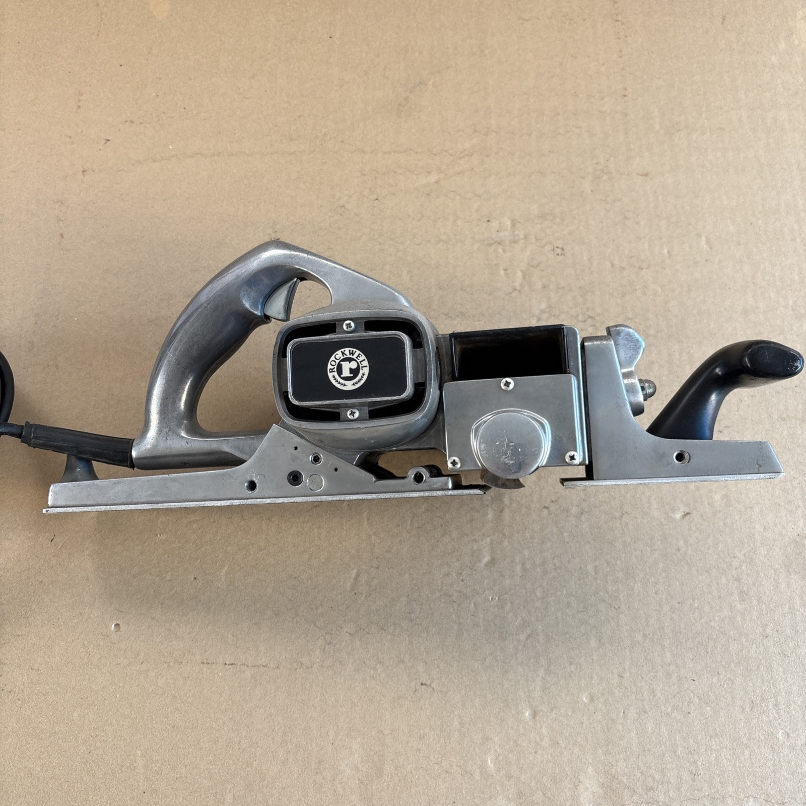Vintage Rockwell Porter Cable Model 653 Versa-Plane Skil Planer Org Kits/ Case