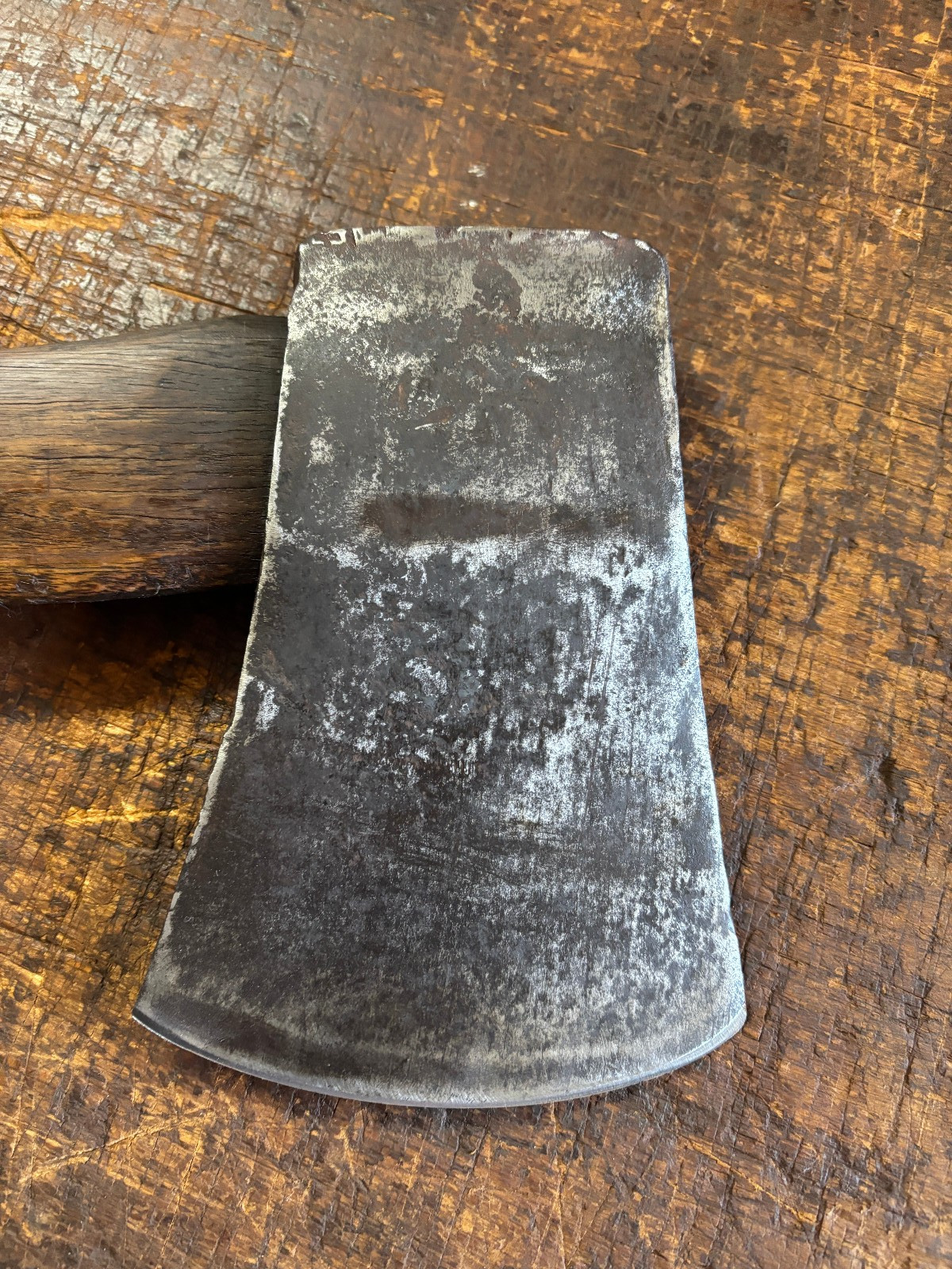 Rare Vintage MUSTAD Yankee Pattern 3- 1/2lb Single Bit Axe. Made in Norway 1930s