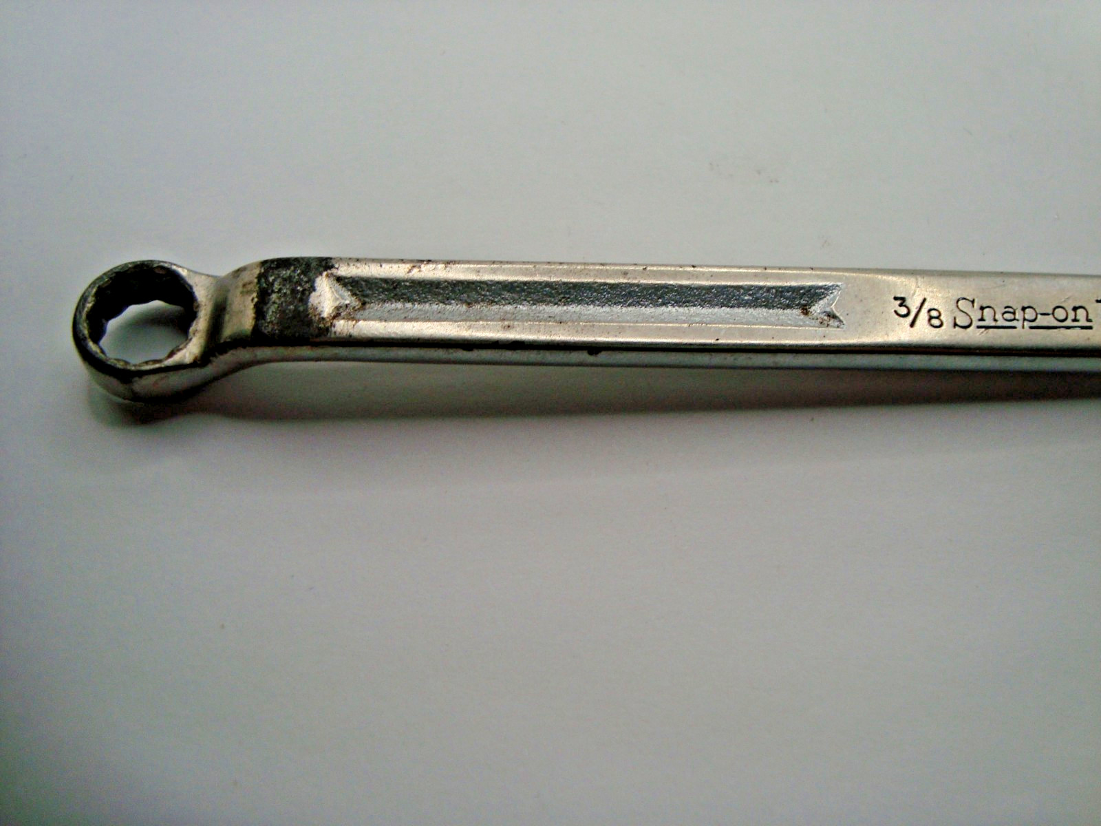 SNAP ON XV1214 3/8″ x 7/16″ OFFSET BOX END WRENCH / 12 POINT / 7-3/4″ LONG / USA