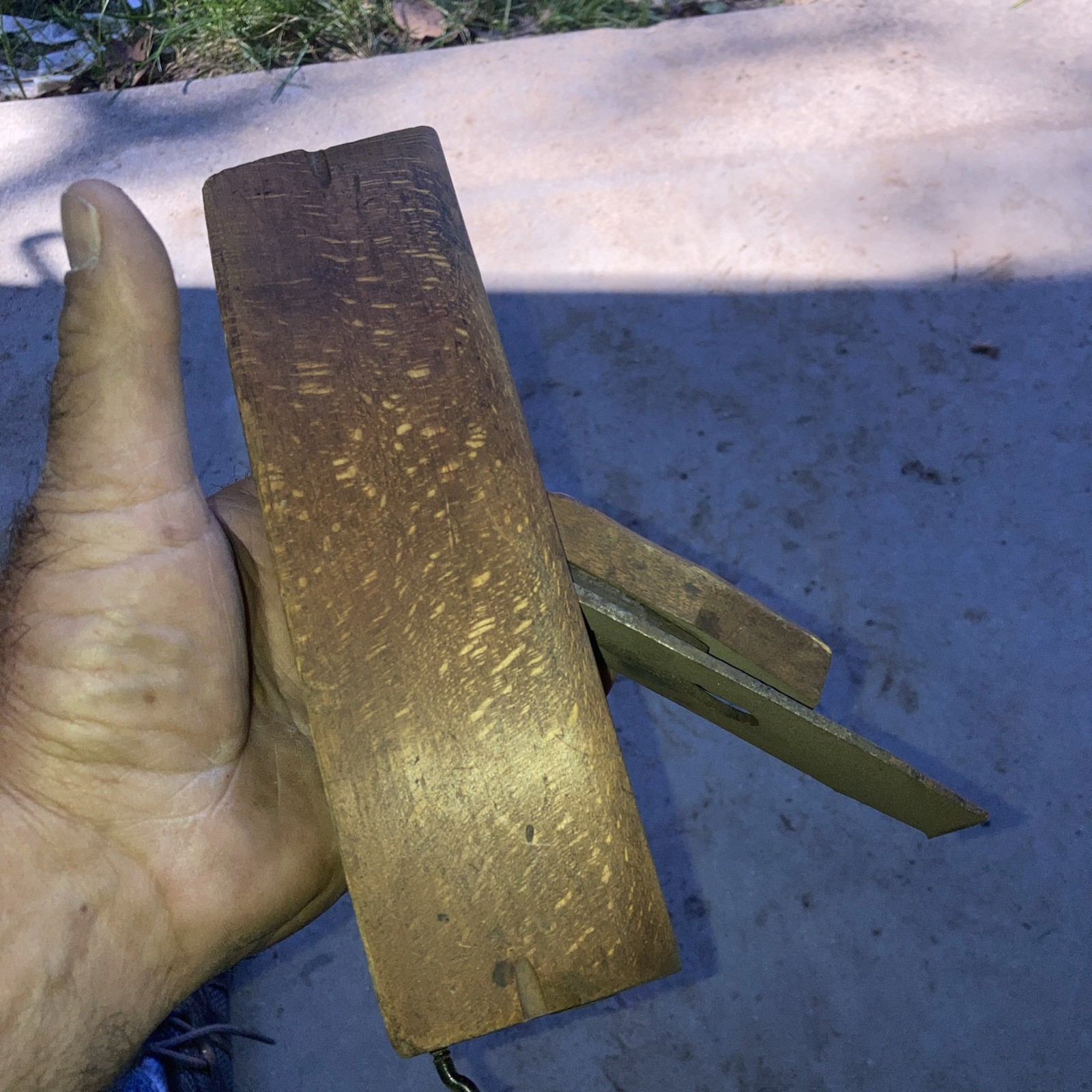 Vintage Auburn Tool Company Wooden coffin plane #3