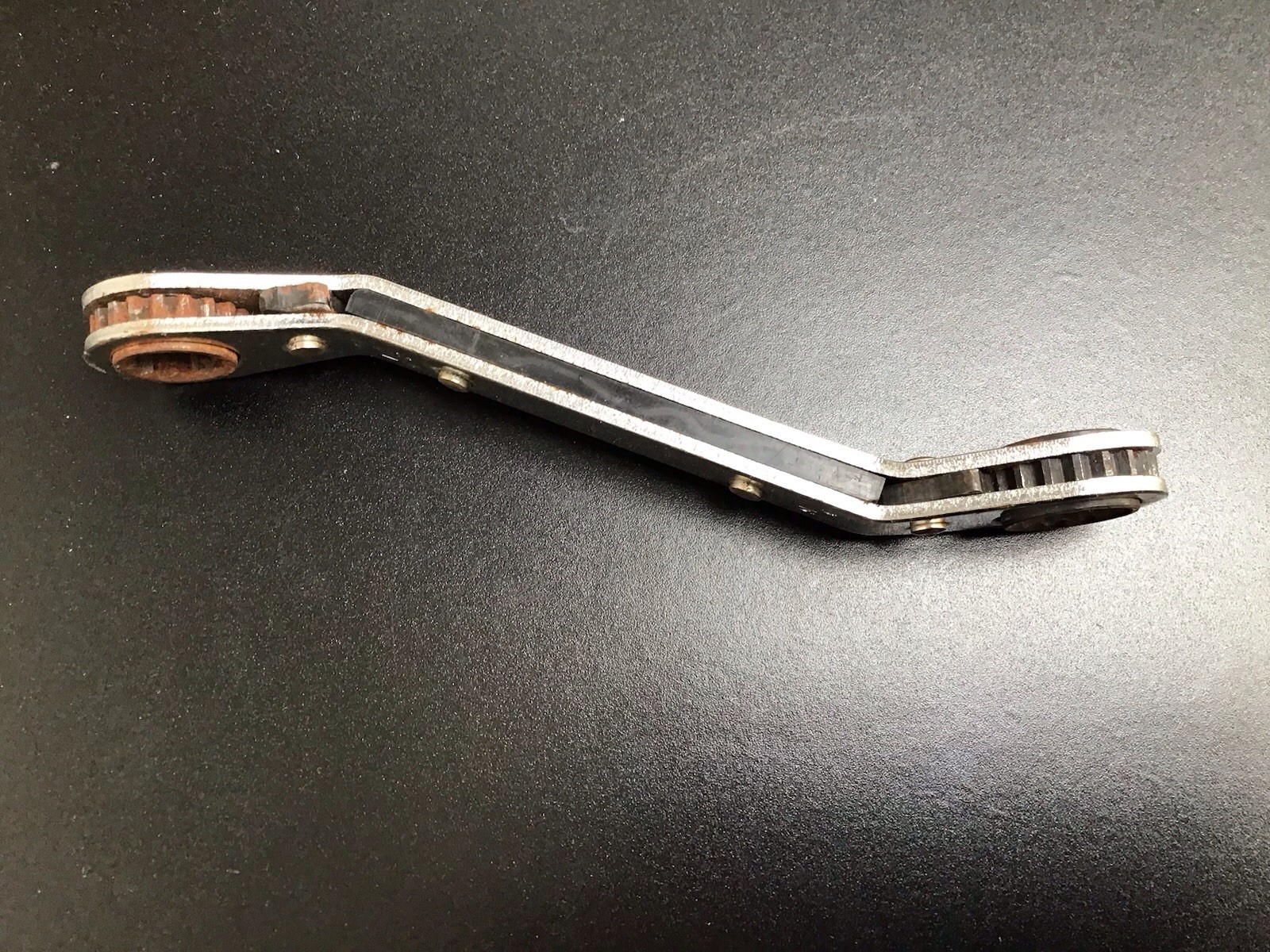 Vintage T R W 1/2” – 9/16” Ratchet Wrench
