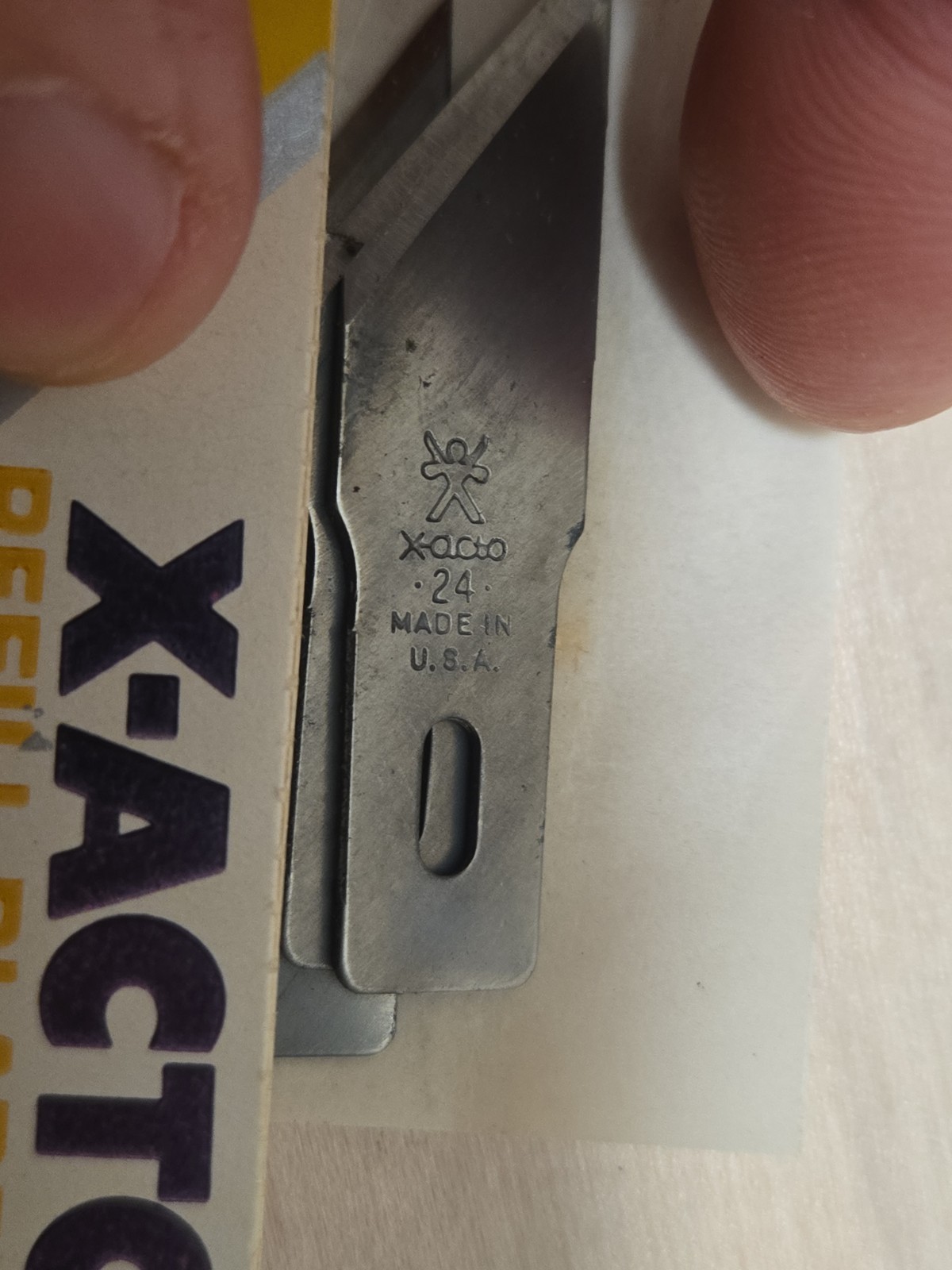 Vintage X-Acto No. 11, 24 Replacement Blades 10 Blades in Original Packaging LIC