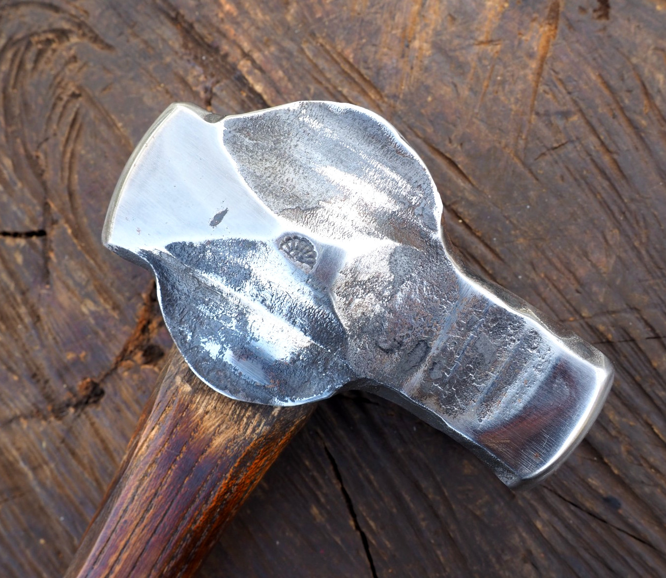 SWEET 3.5LB BLACKSMITH “BRIDGETOWN FORGE” HAMMER DOG HEAD ANVIL KNIFE BLADE SAW