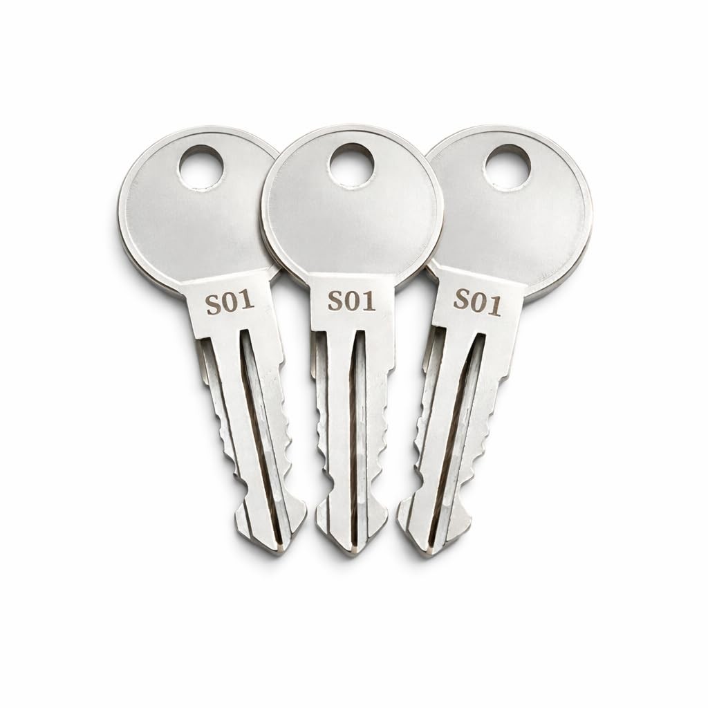 Rolvyns 3-Pack S15 Ford Boxlink Cleat Lock Keys