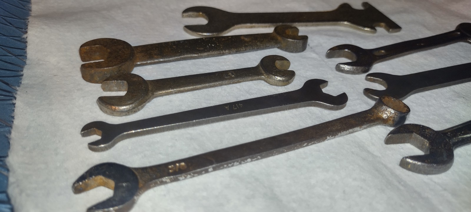 Vintage Wrench Lot –,VH, Simanco, Glenwood + Drop‑Forged