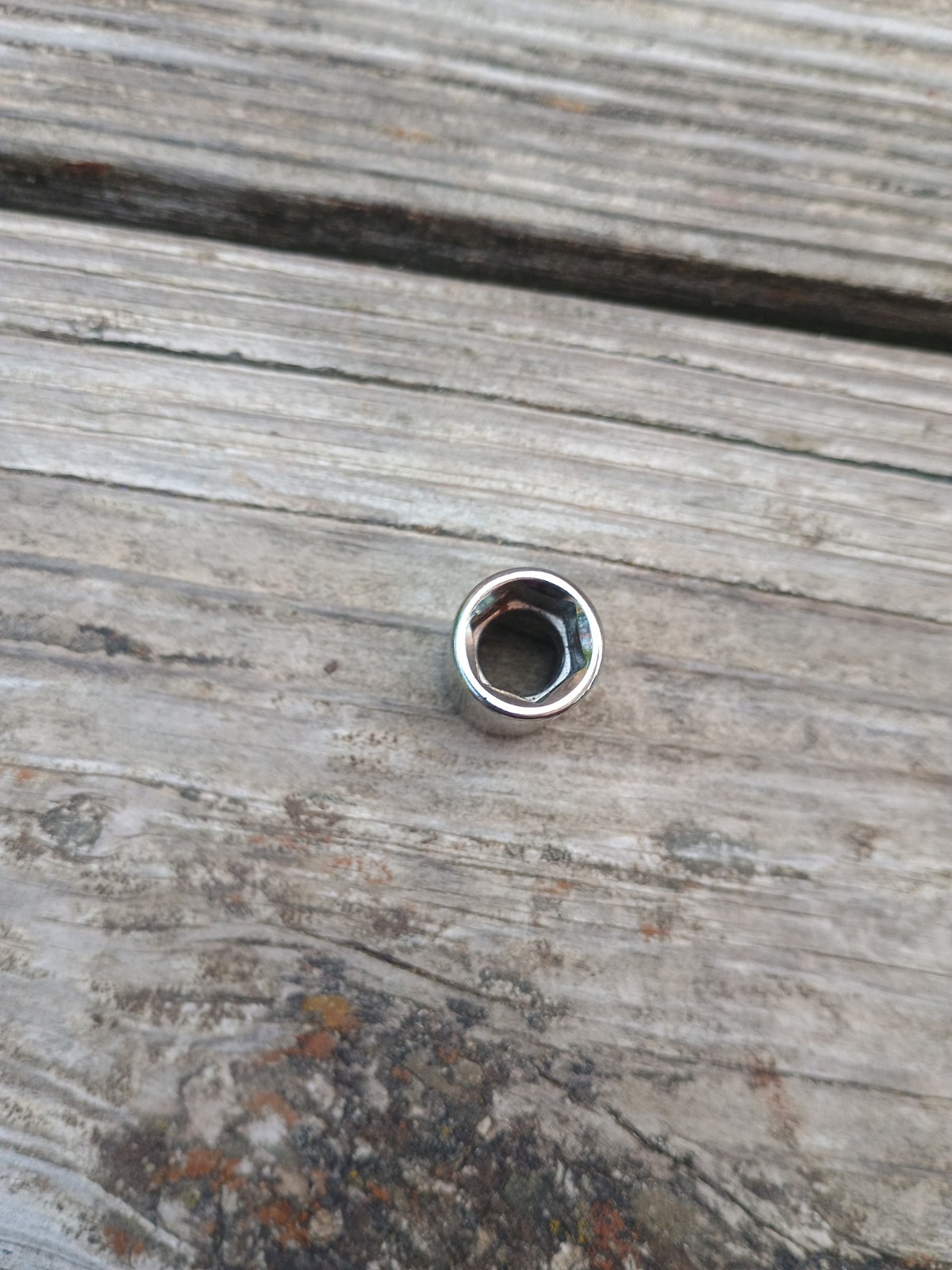 Vintage Craftsman 7/16″ 6 Point Shallow Socket 3/8″ Drive Inverted G 43002 USA