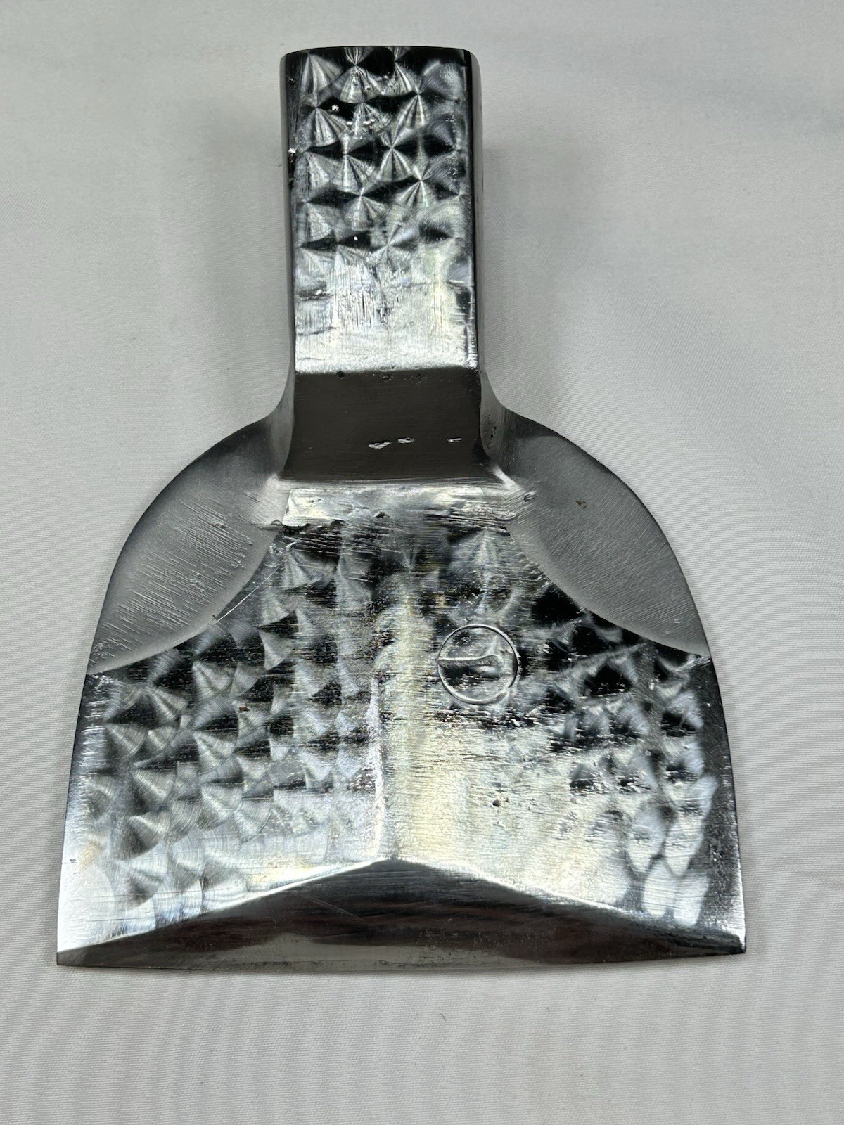 Japanese Adze (Chona) With Custom Laminated Handle And Leather Case. New.