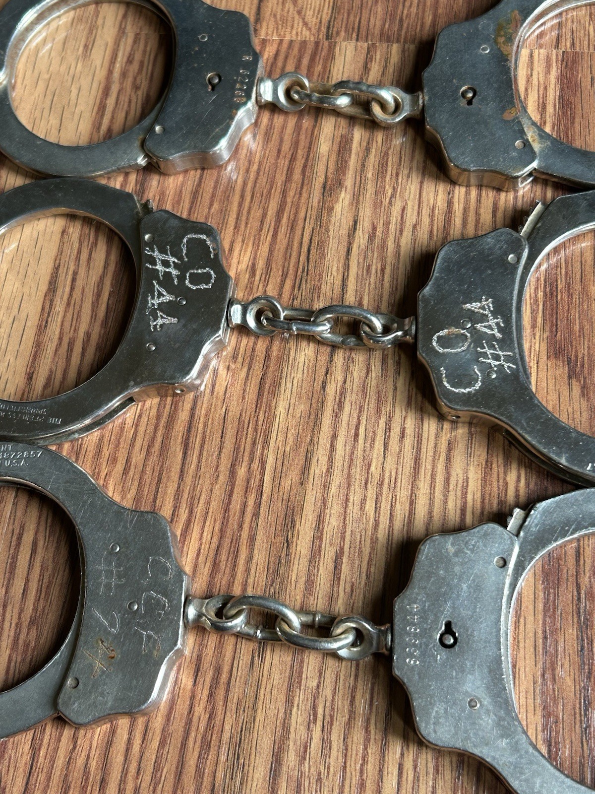Prison Items Ohio Penitentiary Columbus 1980s/90’s Handcuffs, Shank Badge Keys ￼