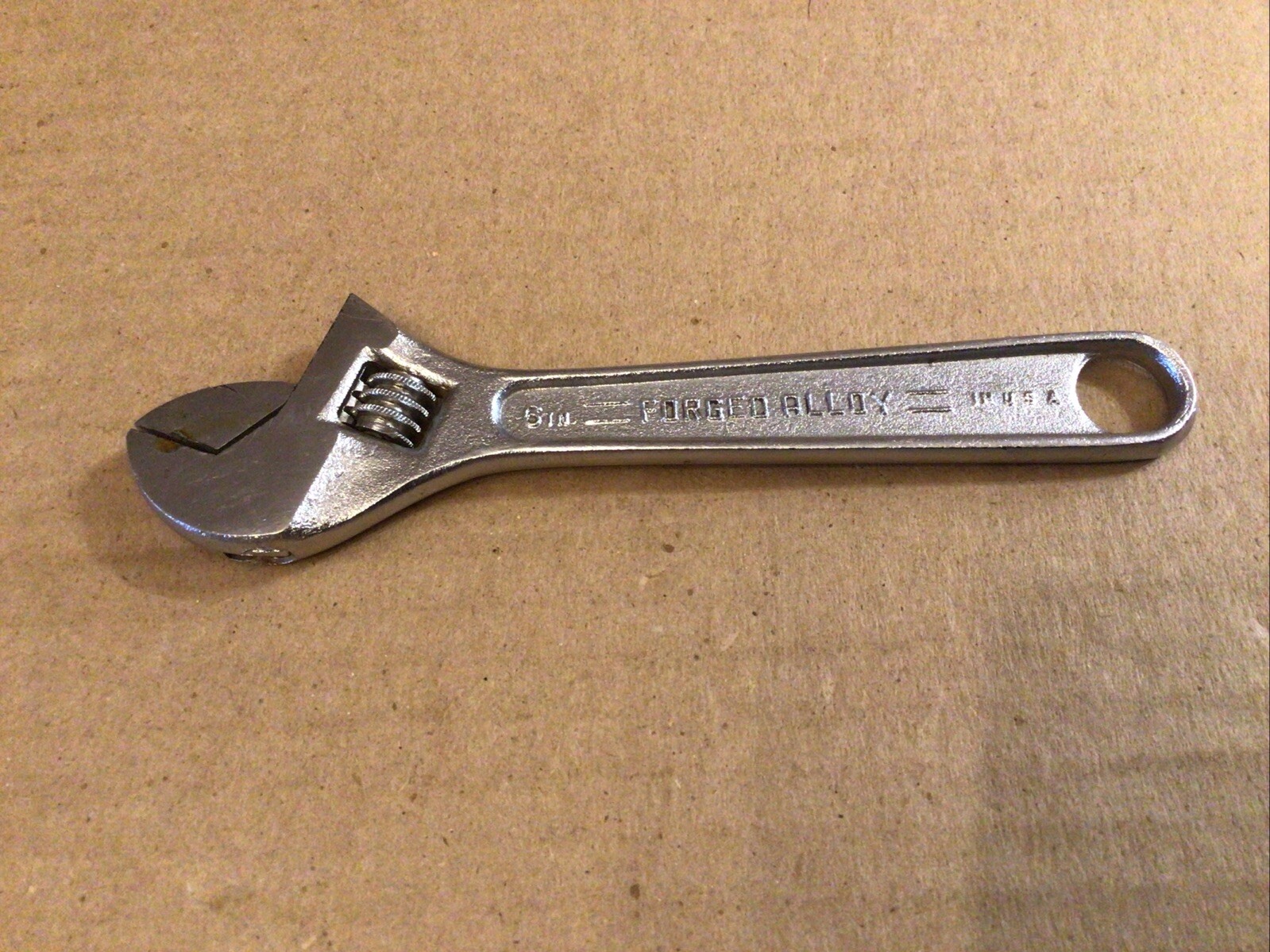 Lot of 3 Craftsman Wrenches,2-V Series Comb.Box,1-6” Adjustable Wrench,USA,used