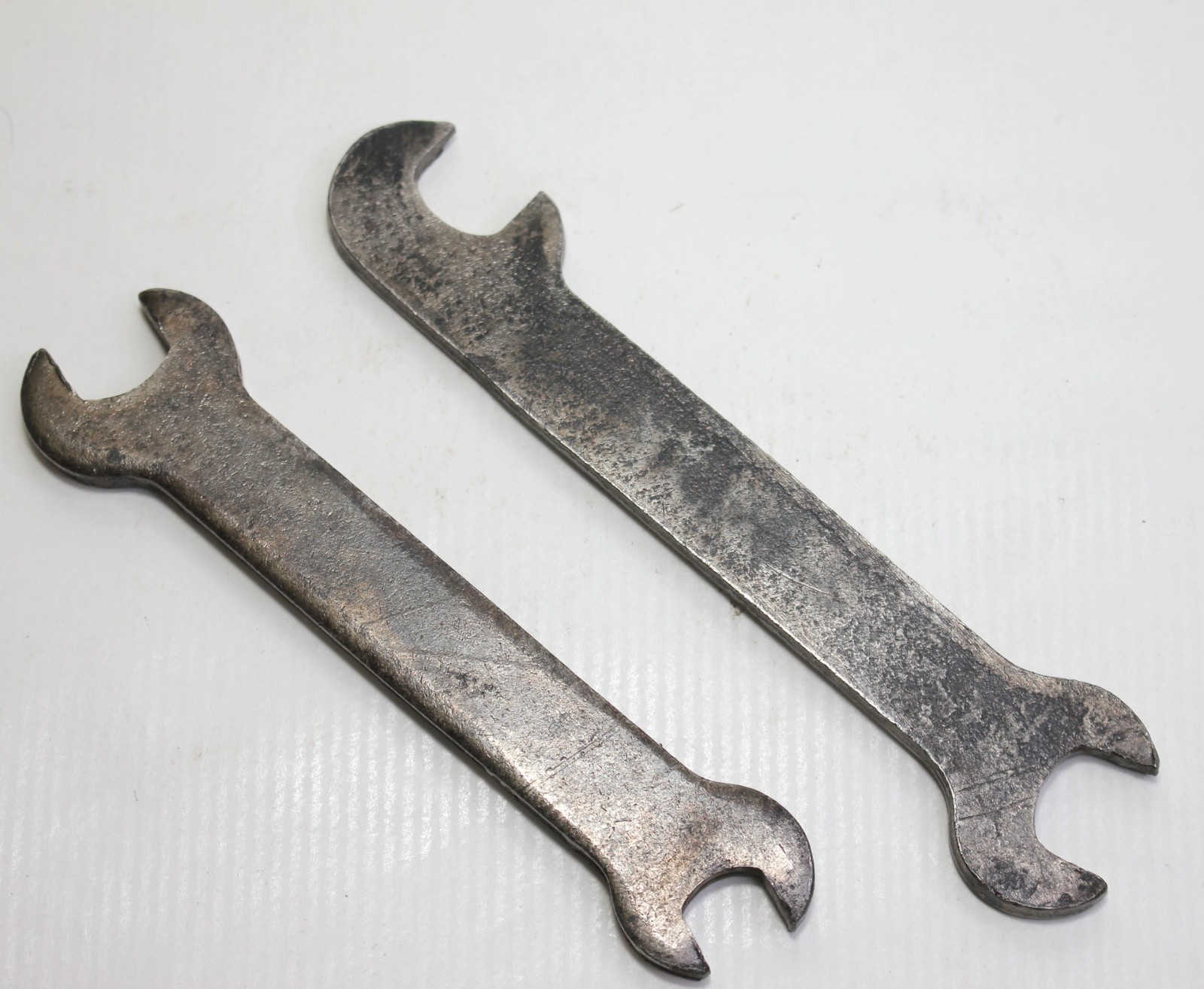 2 MAXWELL #1 & #2 Double Open End Wrenches Motor Coach Car Repair Tool Kit Vintg