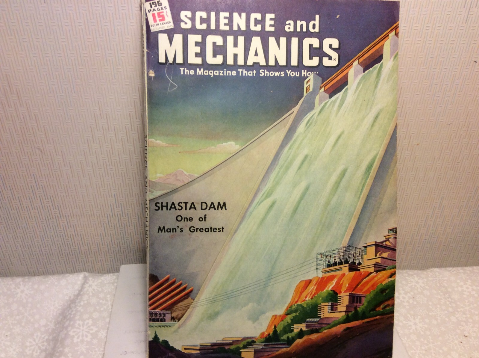 SCIENCE AND MECHANICS DECEMBER 1945 MAGAZINE 196 Pages-MAGAZINE THAT SHOWS YOU