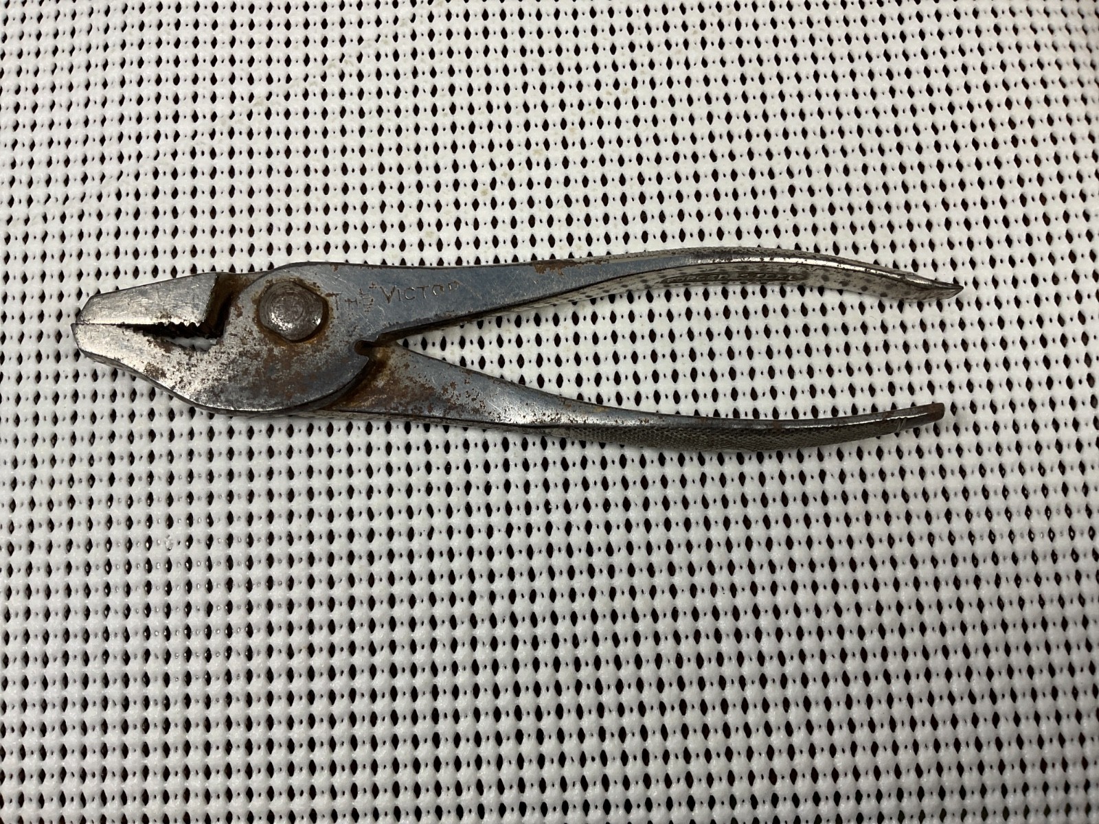 Vintage Kraeuter USA “The Victor” #305-7” Thick Jaw Slip Joint Pliers