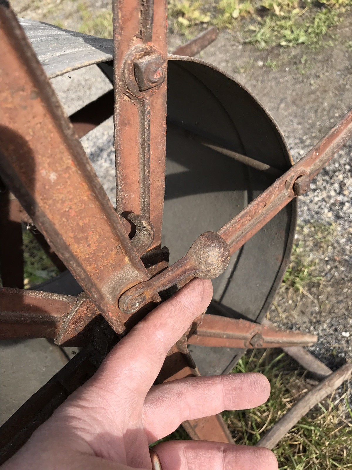 Industrial Steampunk Metal Pipe Wire Rolling Cart Hollands Erie PA