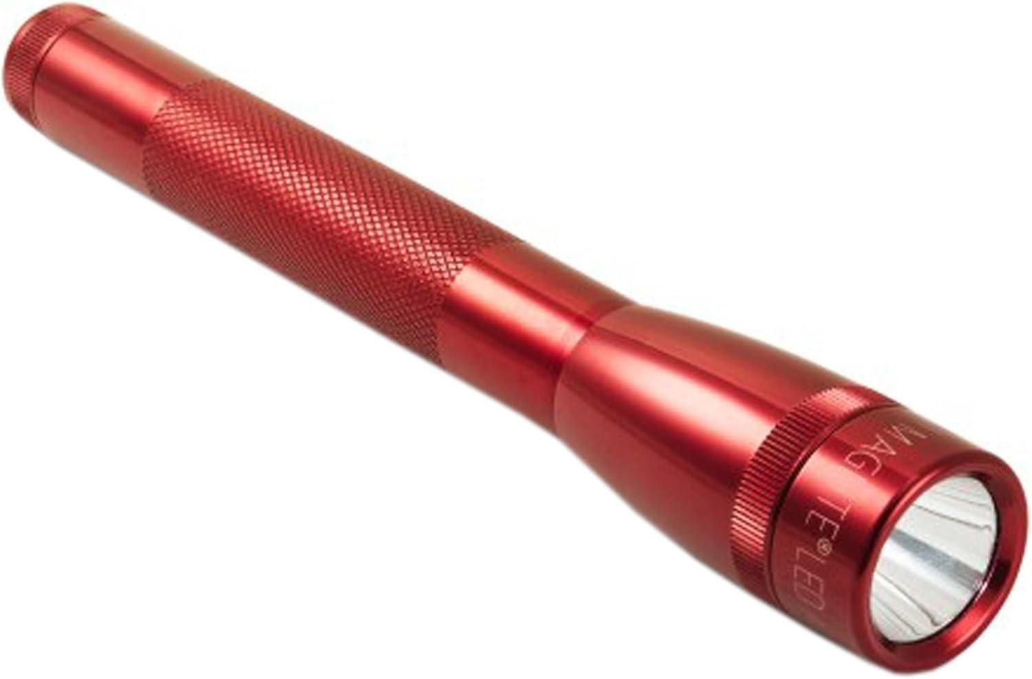 MagLite Mini Incandescent Flashlight – Compact, 2-Cell AAA, Red