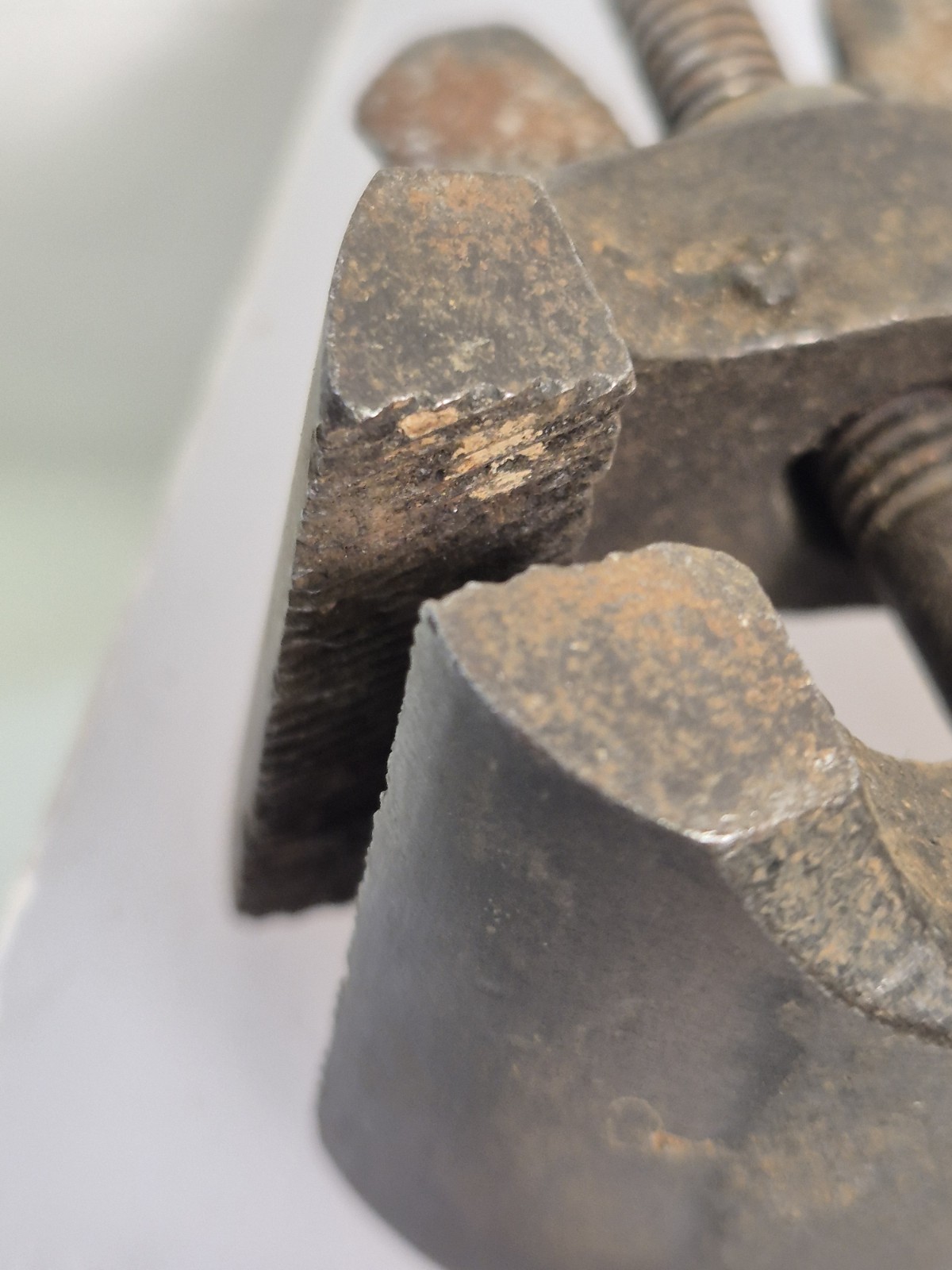 Vintage Hand Held Vice .(USA).