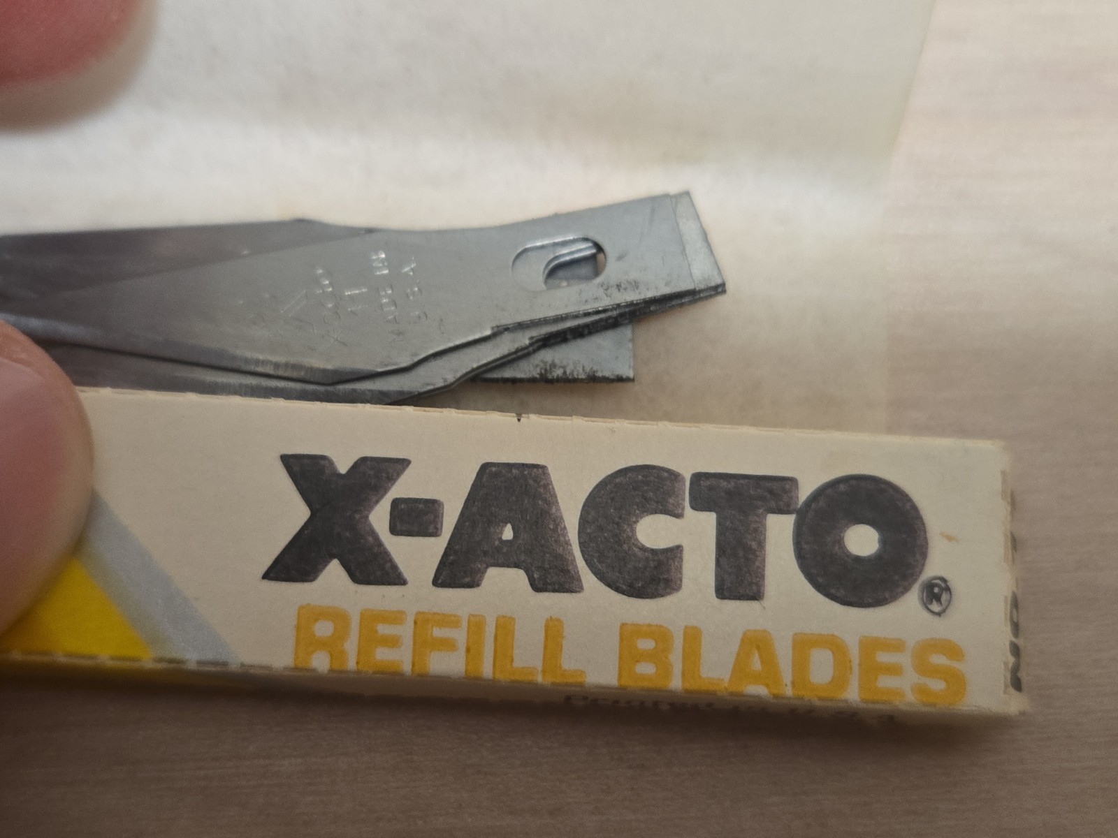 Vintage X-Acto No. 11, 24 Replacement Blades 10 Blades in Original Packaging LIC
