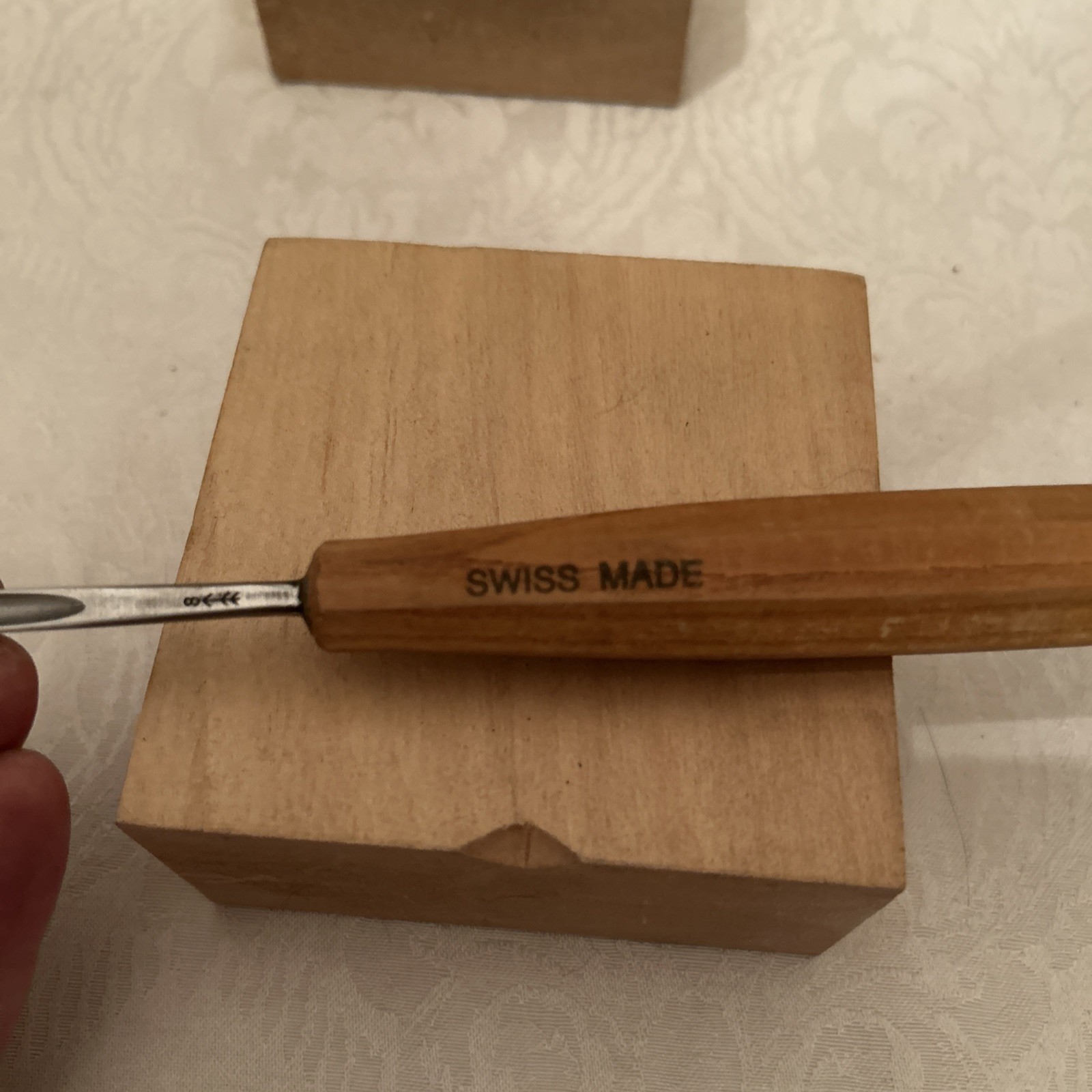Pfeil Swiss Made # 8 / 5mm Straight Carving Gouge Sharp Excellent Condition