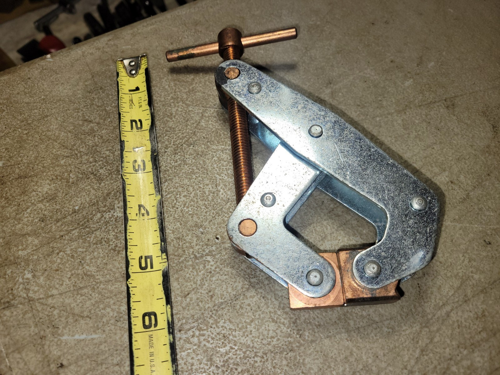 1 vintage Kant Twist clamp Co Cantilever Welding Clamp 3” No 410