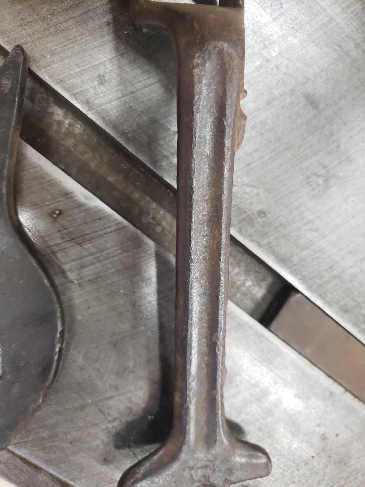 Vintage Farm Implement Equipment Combination Wrench & Alligator Antique Tractor