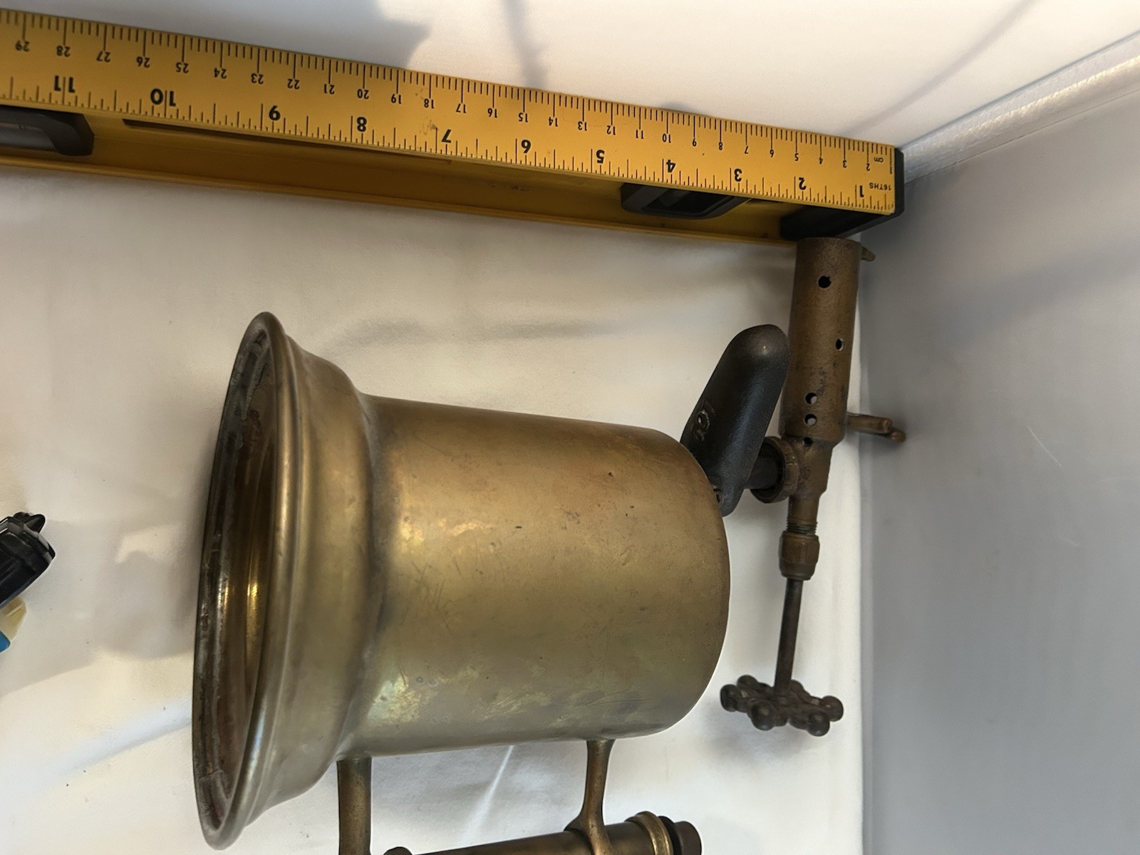 Vintage Antique Brass Blow Lamp Torch Detroit Torch & MFG Co.