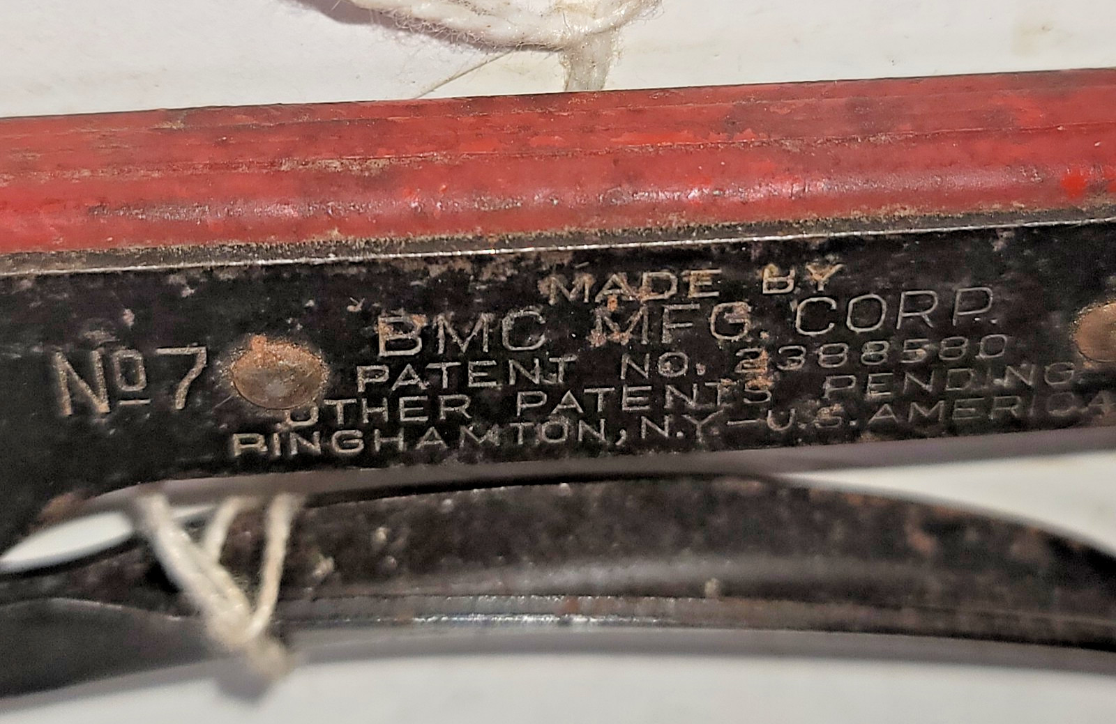 Antique BMC MFG Vise Grips No. 7 & Elgin Alligator Wrench