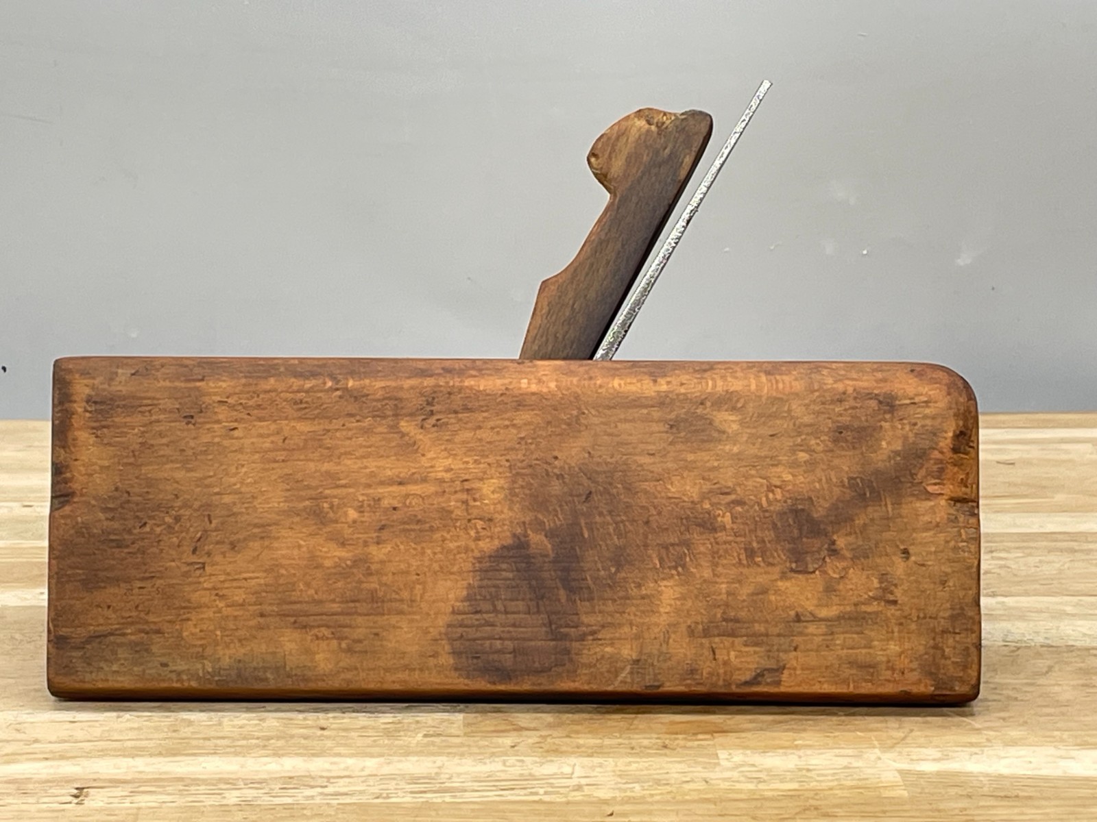 Vintage Large Tyzack Complex Moulding Plane Lambs Tongue Sash Plane Tool