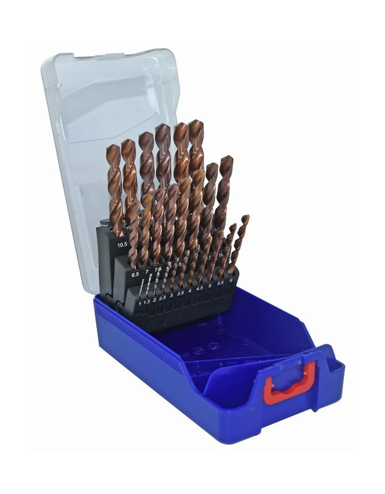 TIVOLY – 25-Piece FURIUS HSS High-Performance Metal Drill Bit Set Ø1/25 to