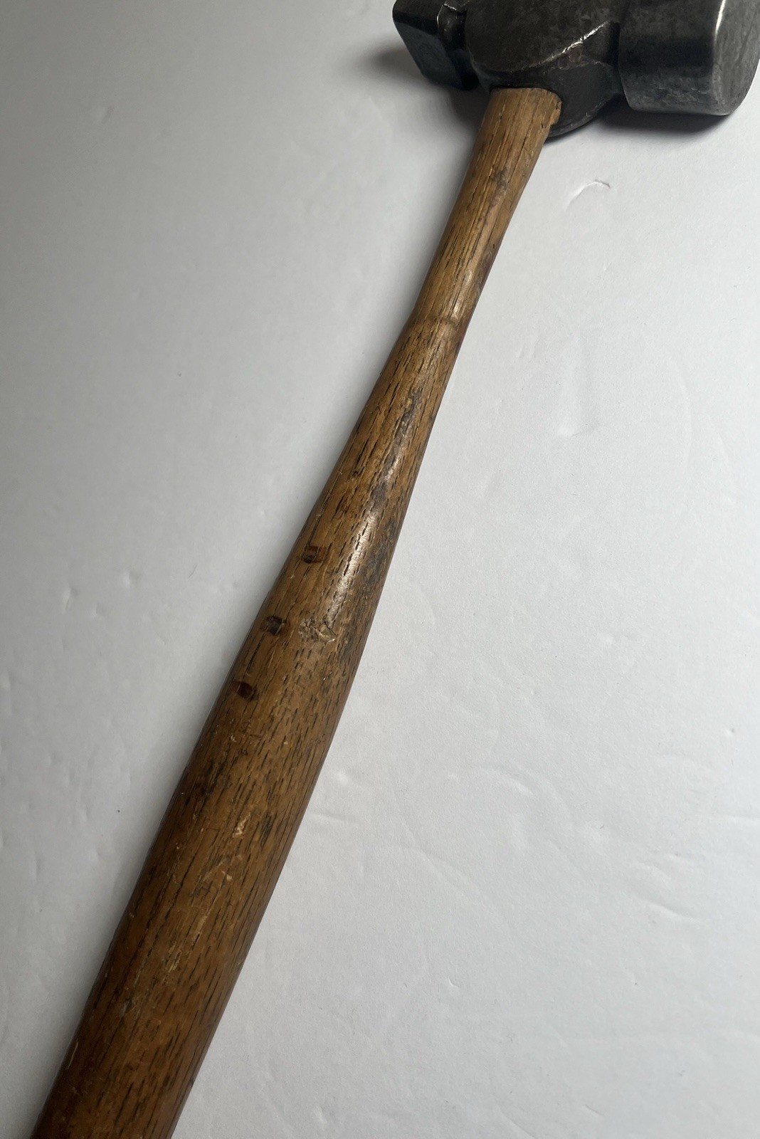 Vintage Heller Bros Ball Peen Hammer 11.5 Inch Horse Logo Made in USA Tool